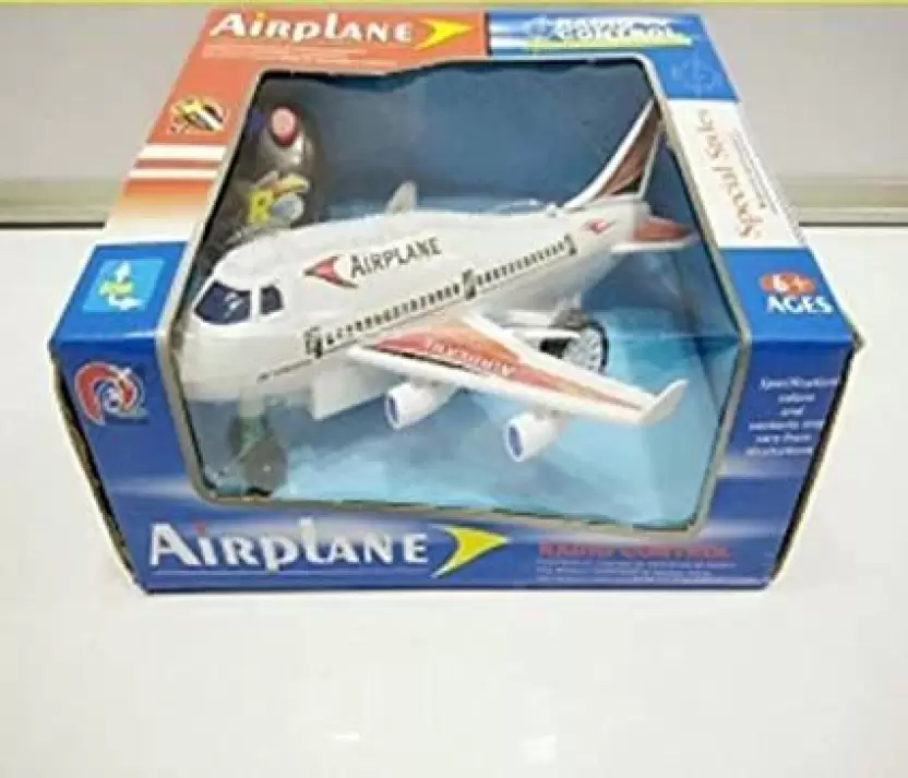 Remote Control Airplane Full Body Lights and Sound Universal Wheel RC Plane  RC Aeroplane in Toys for Kids