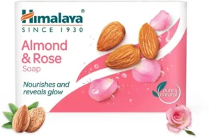 Himalaya Almond and Rose Soap | Nourishes and Reveals Glow {125 g)