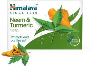 Himalaya Neem & Turmeric Soap Protects and Purifies Skin (125 g)