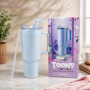 Travel Mug – Large 1800ml Capacity with Leak-Proof Lid for Hydration