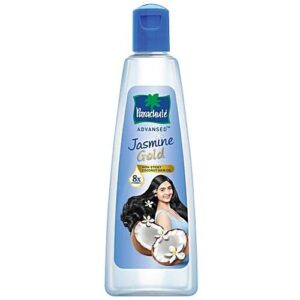 Parachute Advansed Jasmine Gold Non-Sticky Coconut Hair Oil With 8x Vitamin E (300 ml)