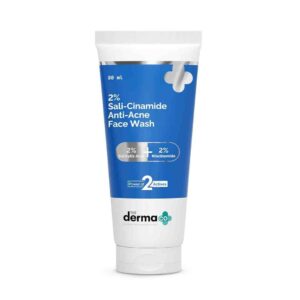 The Derma Co Sali-Cinamide Anti-Acne Face Wash (80 ml)